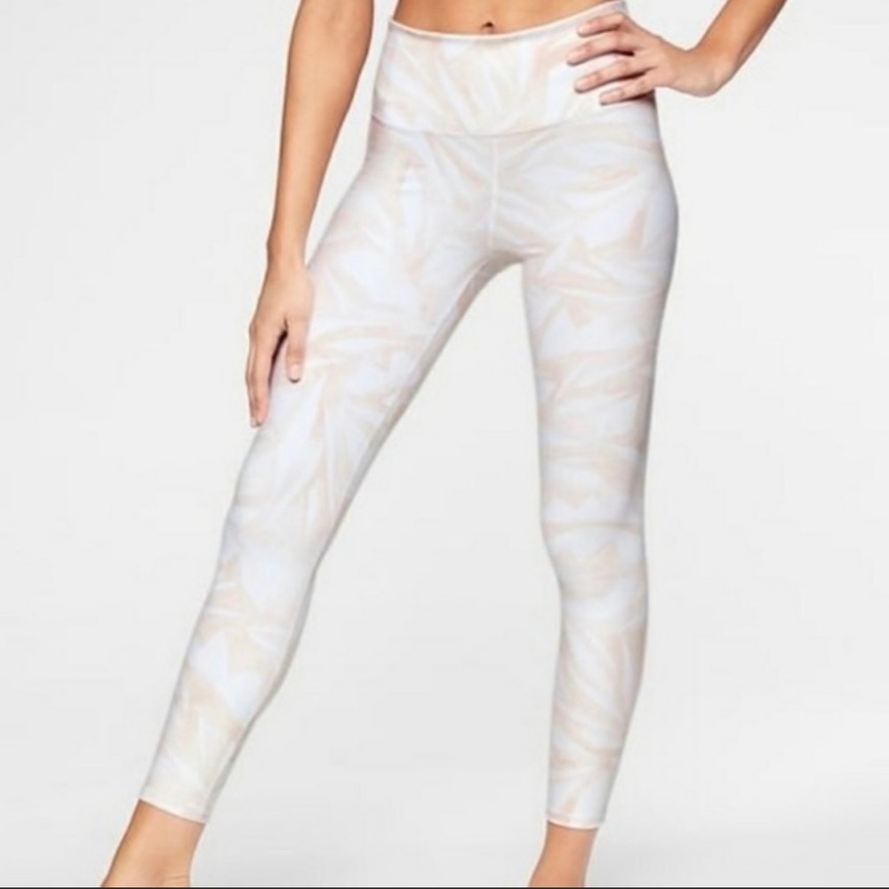 Athleta NWT High rise rainforest chaturanga 7/8 tight NEW